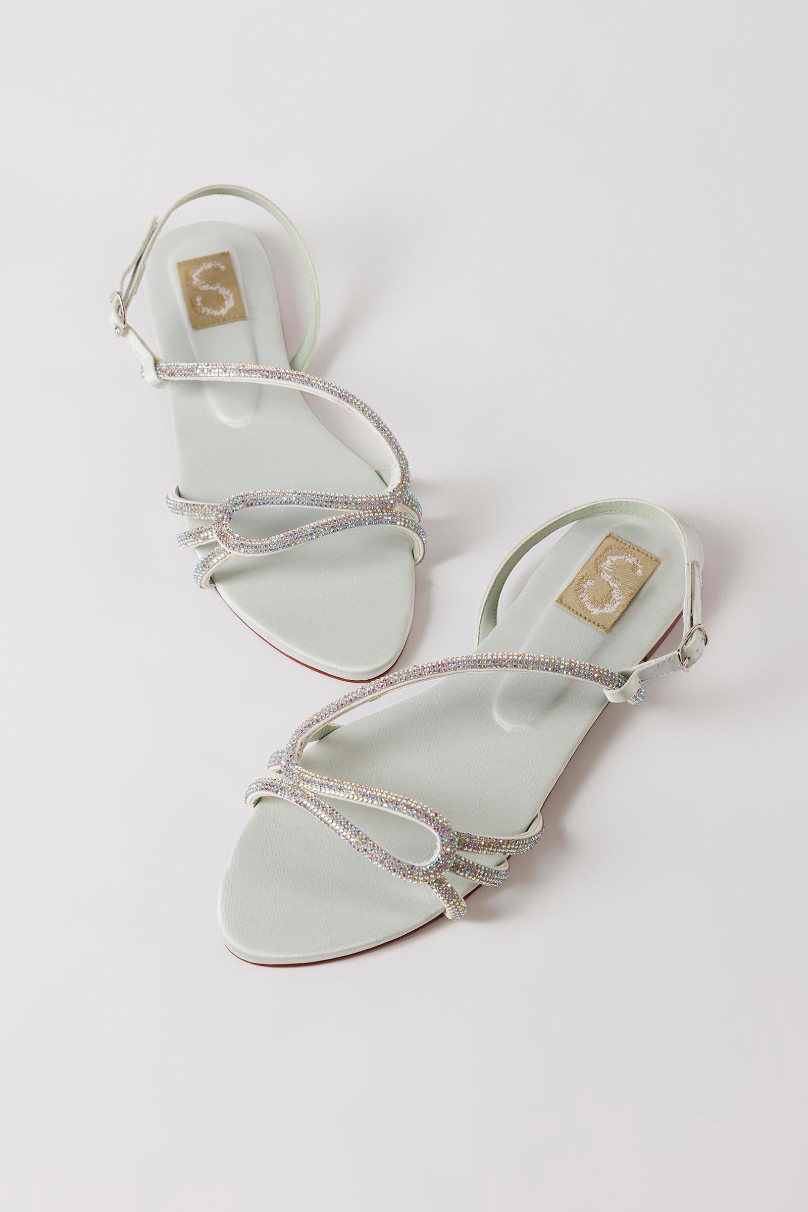 Blue Slingback Sandals Main image