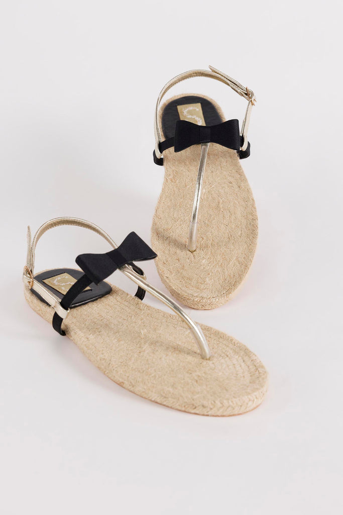 Beige Raffia Slingback Sandals