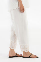 Stitched Lawn Embroidered Shalwar