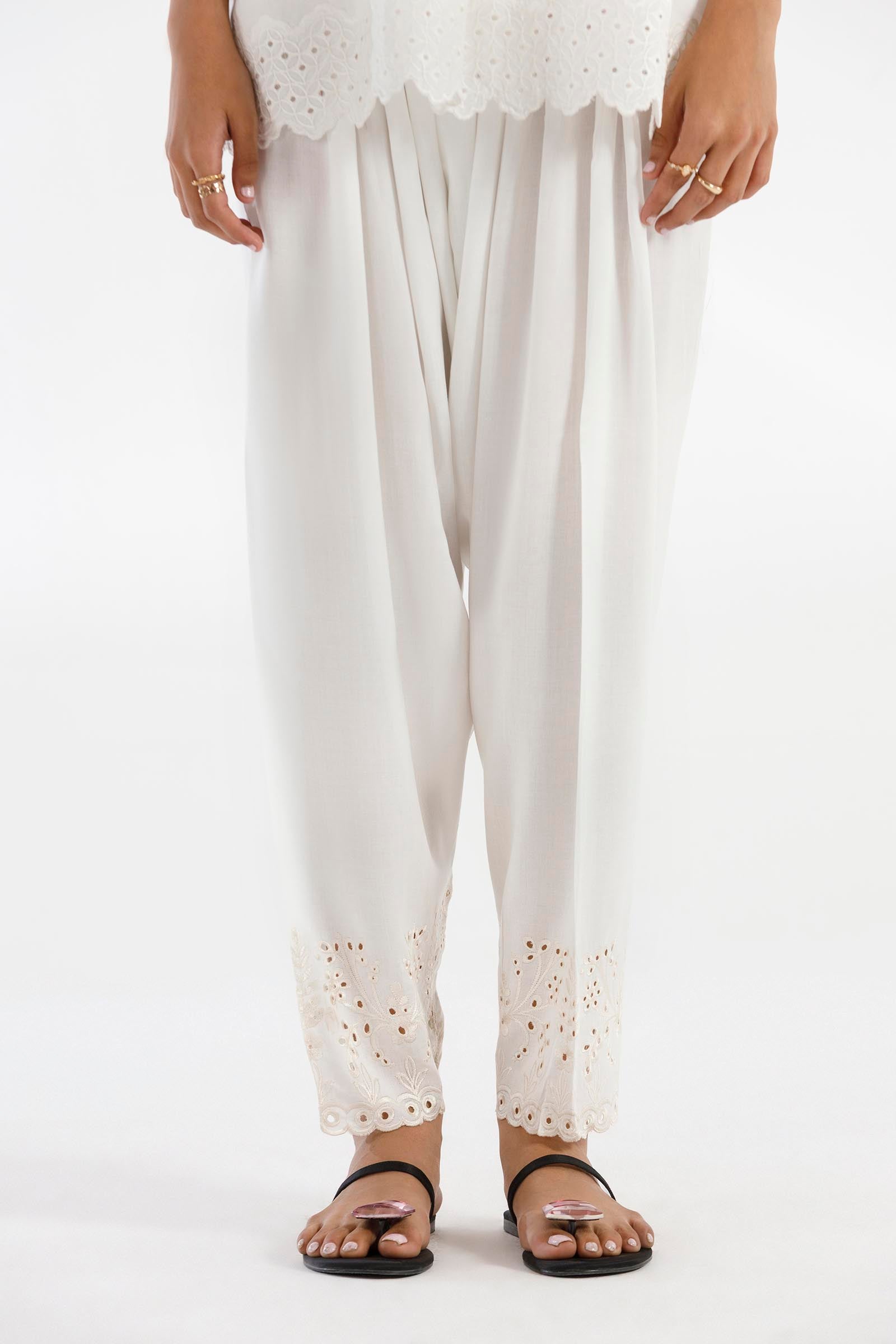 Stitched Lawn Embroidered Shalwar Main image