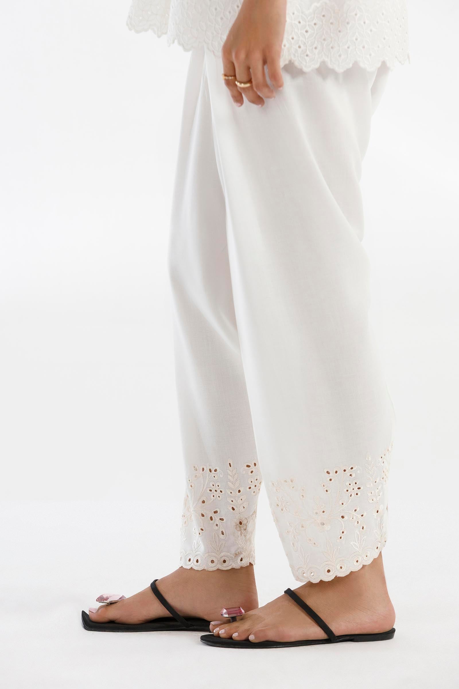 Stitched Lawn Embroidered Shalwar Secondary image