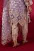 Stitched Embroidered Raw Silk Shalwar