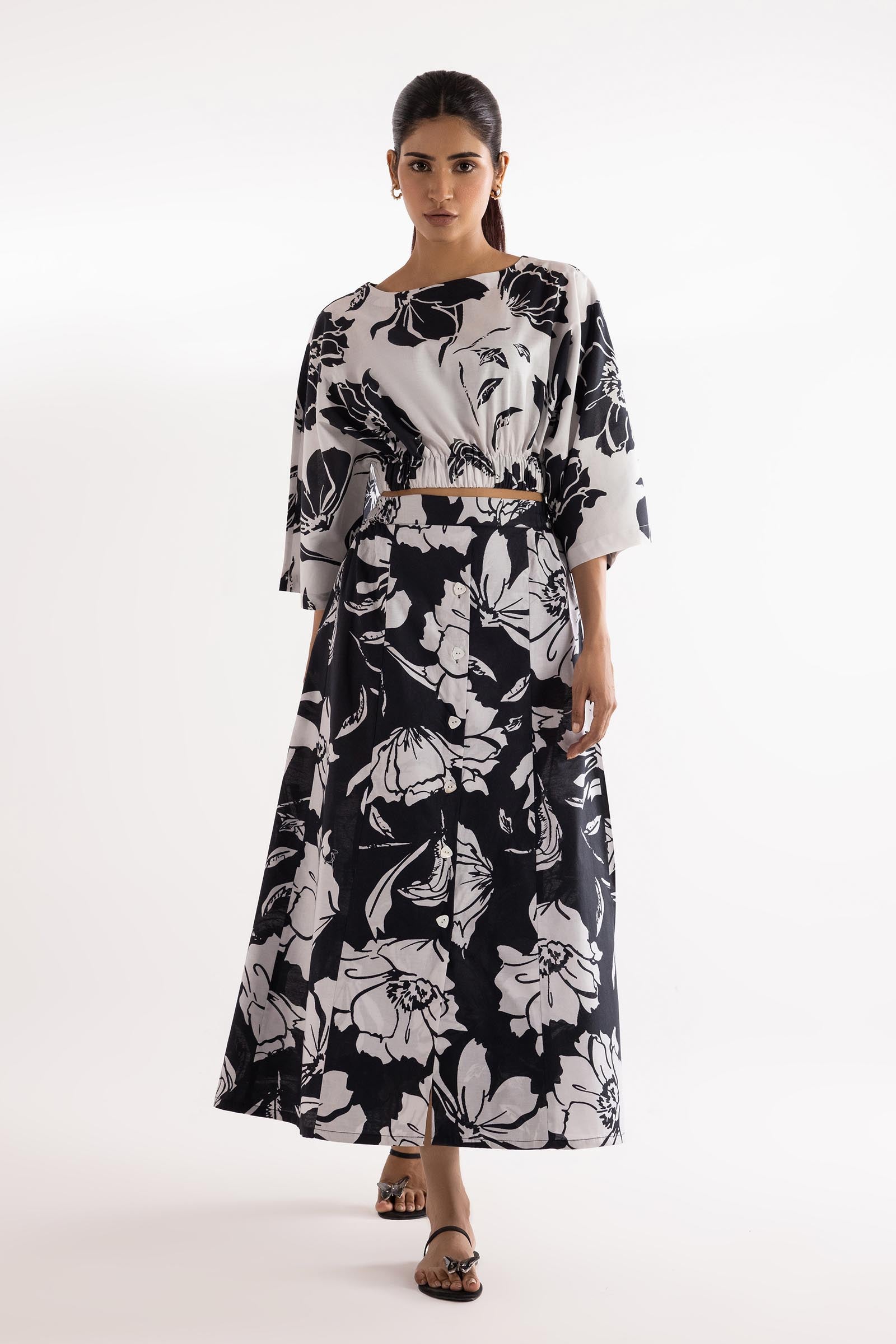 Stitched Printed Shirt + Skirt Main image