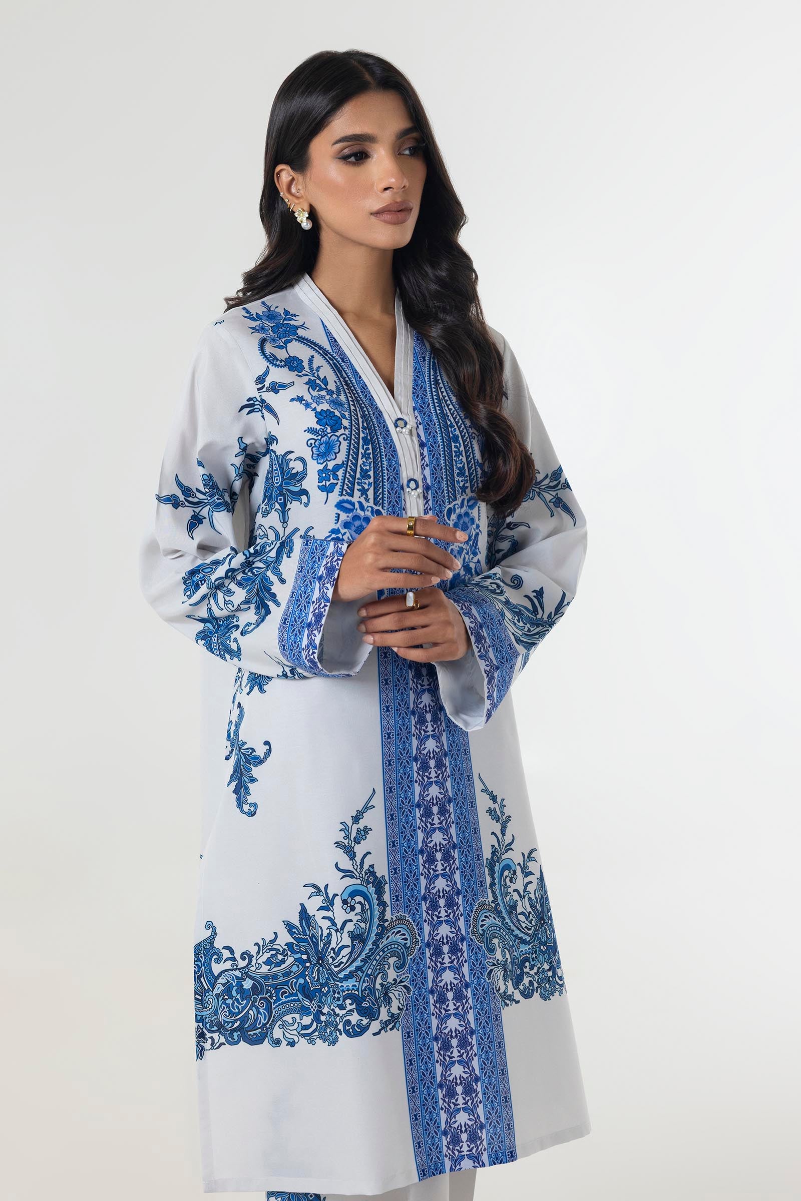 Stitched Basic Poly Cambric Shirt + Culotte Main image