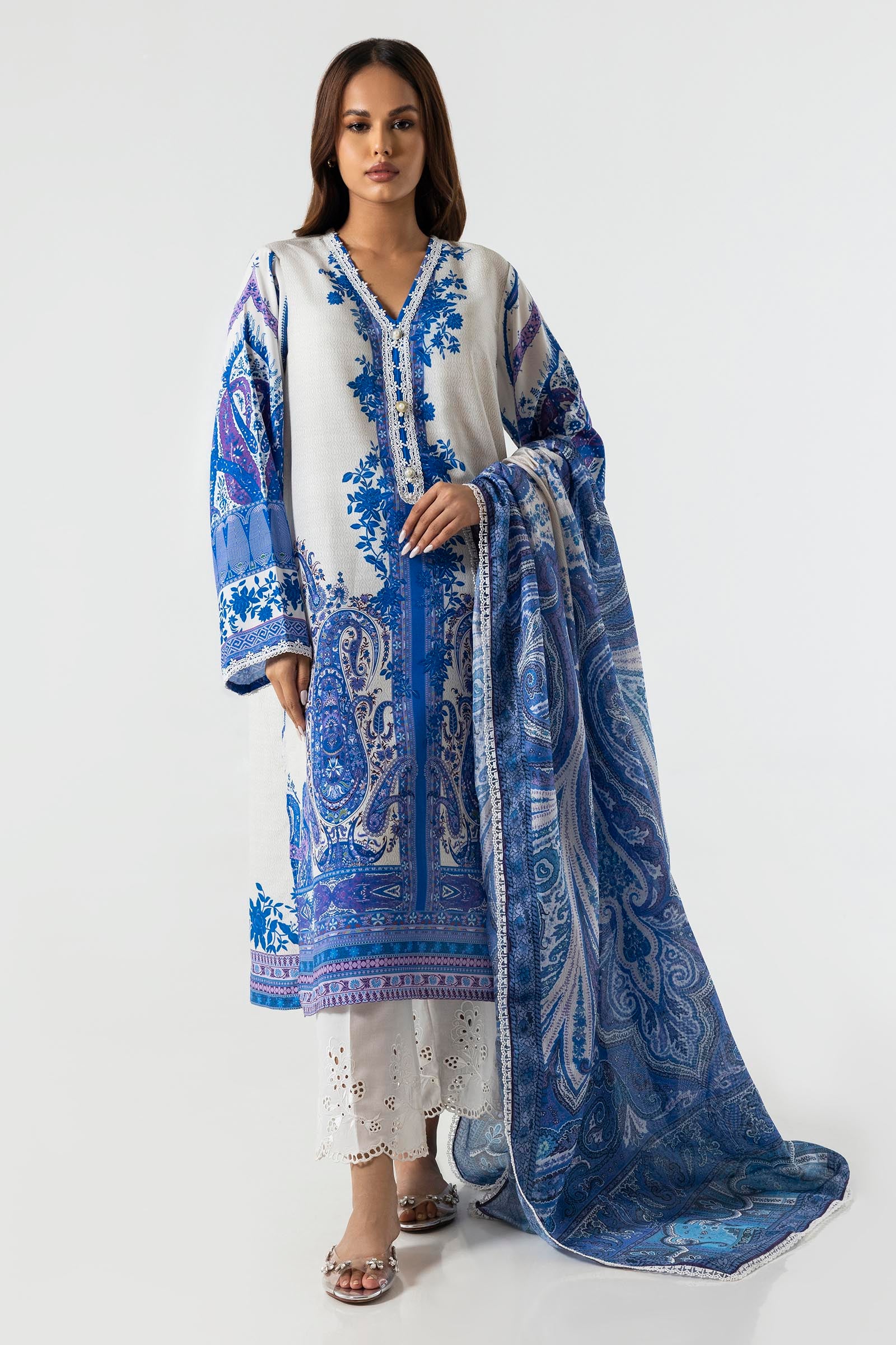 Stitched Basic Shirt + Dupatta Main image