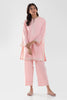 Stitched Pink Embroidered Shirt