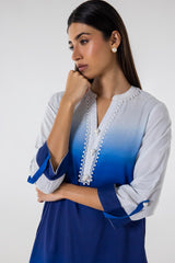 Stitched Multi Printed Shirt