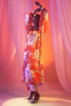 Stitched Multi Printed Shirt + Culotte
