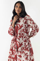 Stitched Printed Maxy