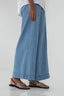 Stitched Denim Blue Pant