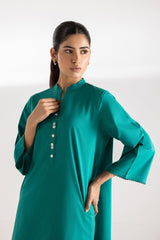 Stitched Dyed Lawn Set