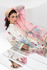 Stitched Printed Cambric Shirt + Culotte