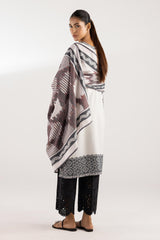Stitched Printed Linen Dupatta