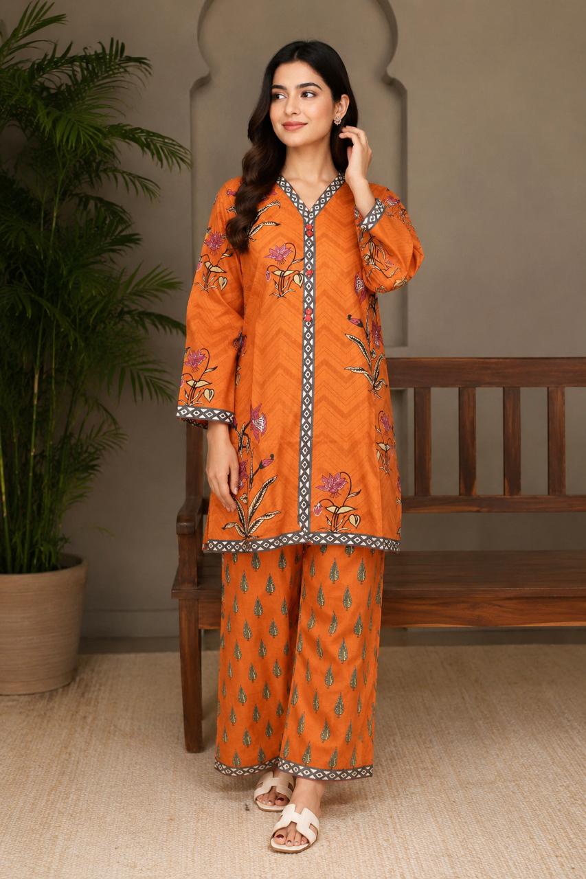 Stitched Viscose Shirt + Shalwar Main image