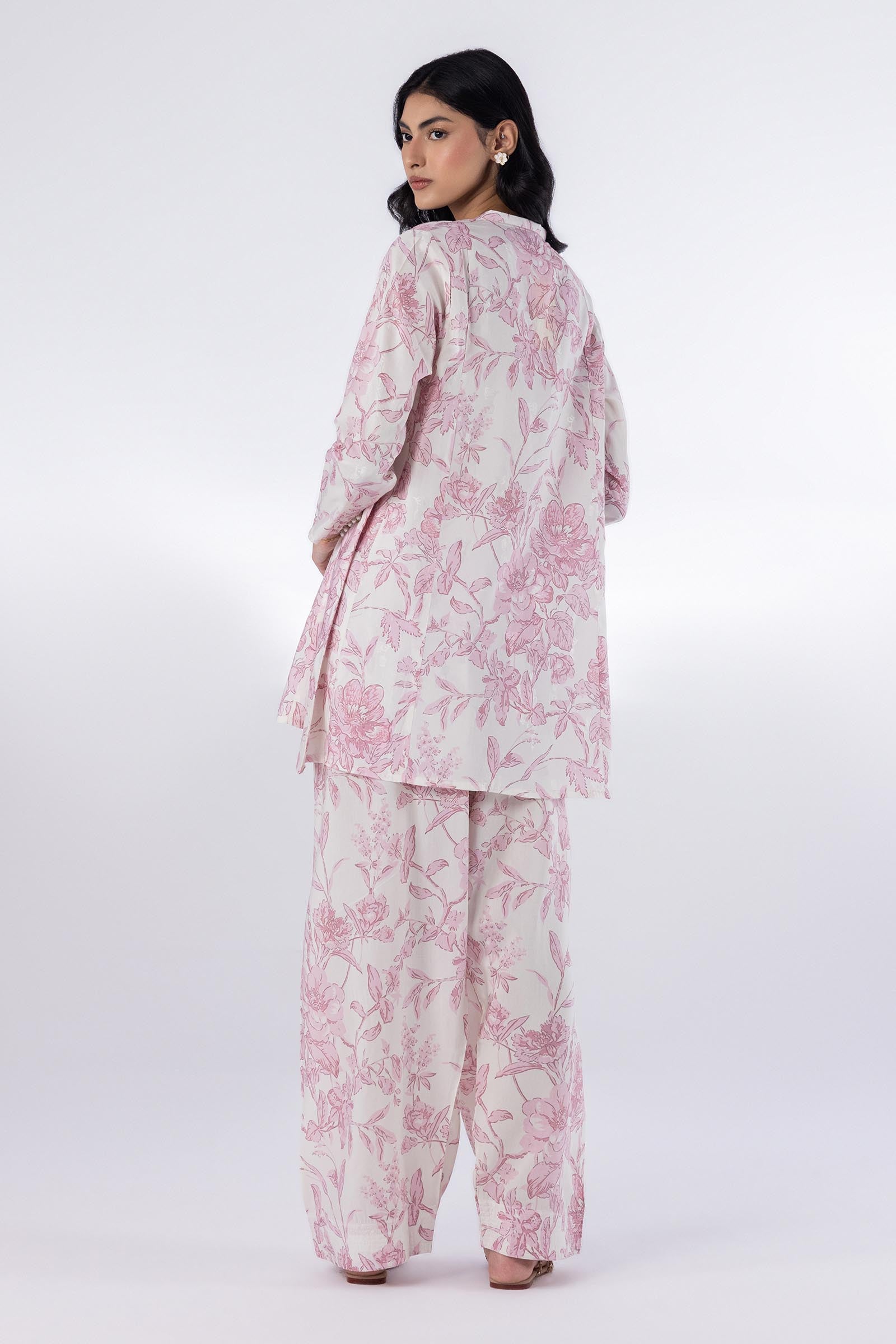 Stitched Printed Jacquard Shirt Secondary image