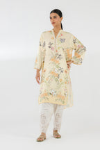 Stitched Printed Viscose Shirt