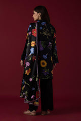 Stitched Floral Printed Shirt
