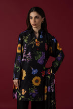 Stitched Floral Printed Shirt