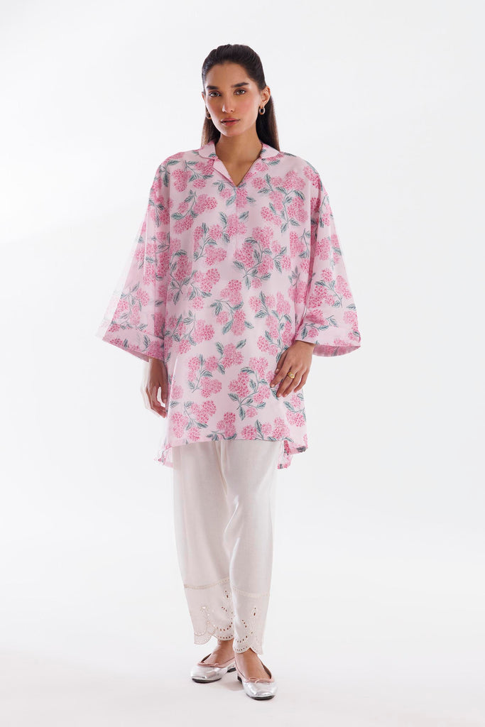 Stitched Printed Viscose Shirt