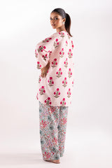 Stitched Printed Cambric Shirt