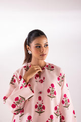 Stitched Printed Cambric Shirt