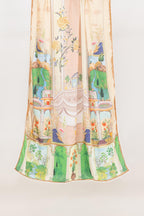 Stitched Silk Dupatta