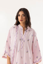 Stitched Embroidered Lawn Shirt