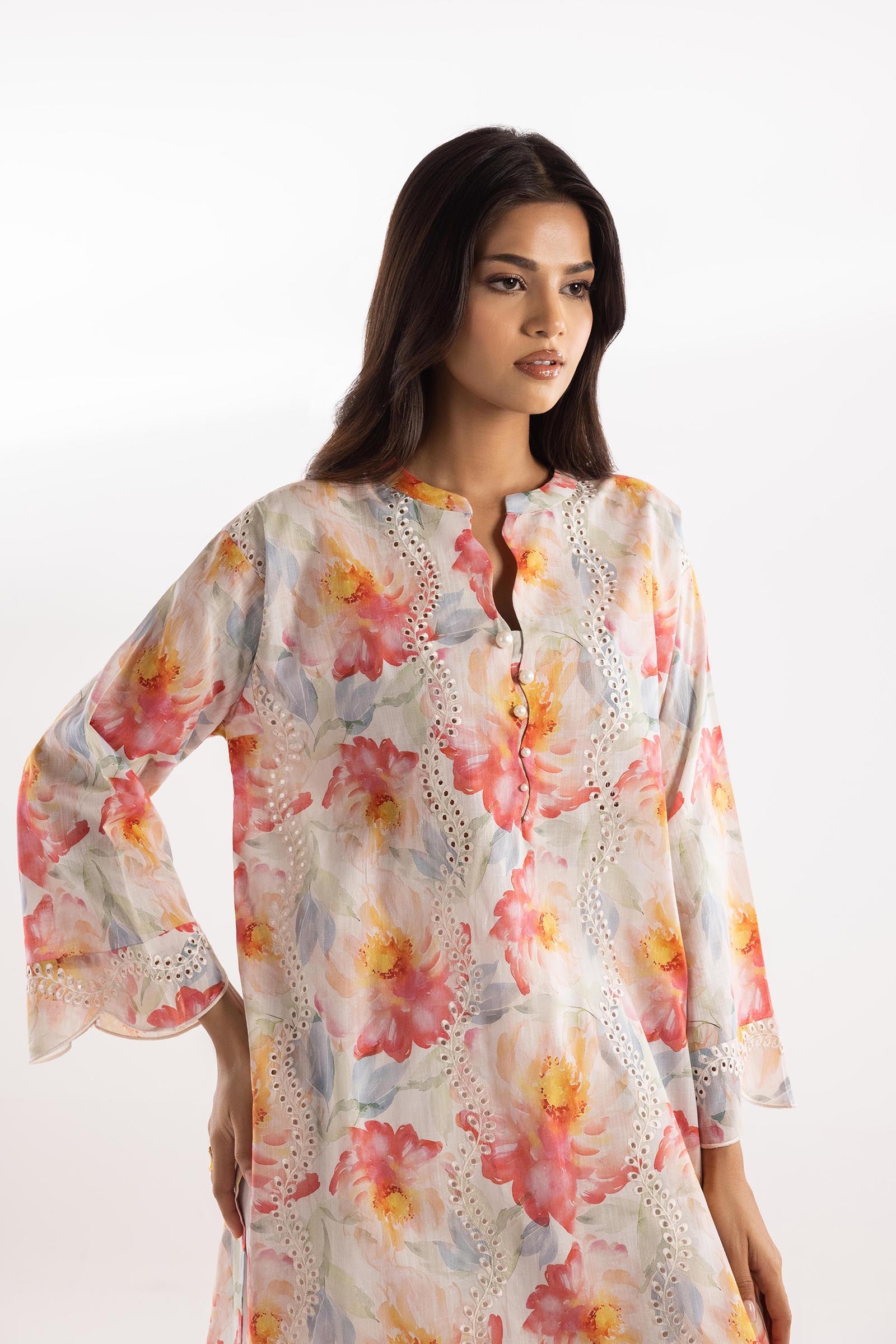 Stitched Embroidered Essential Shirt Secondary image