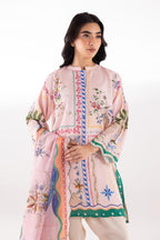 Stitched Embroidered Cambric Shirt
