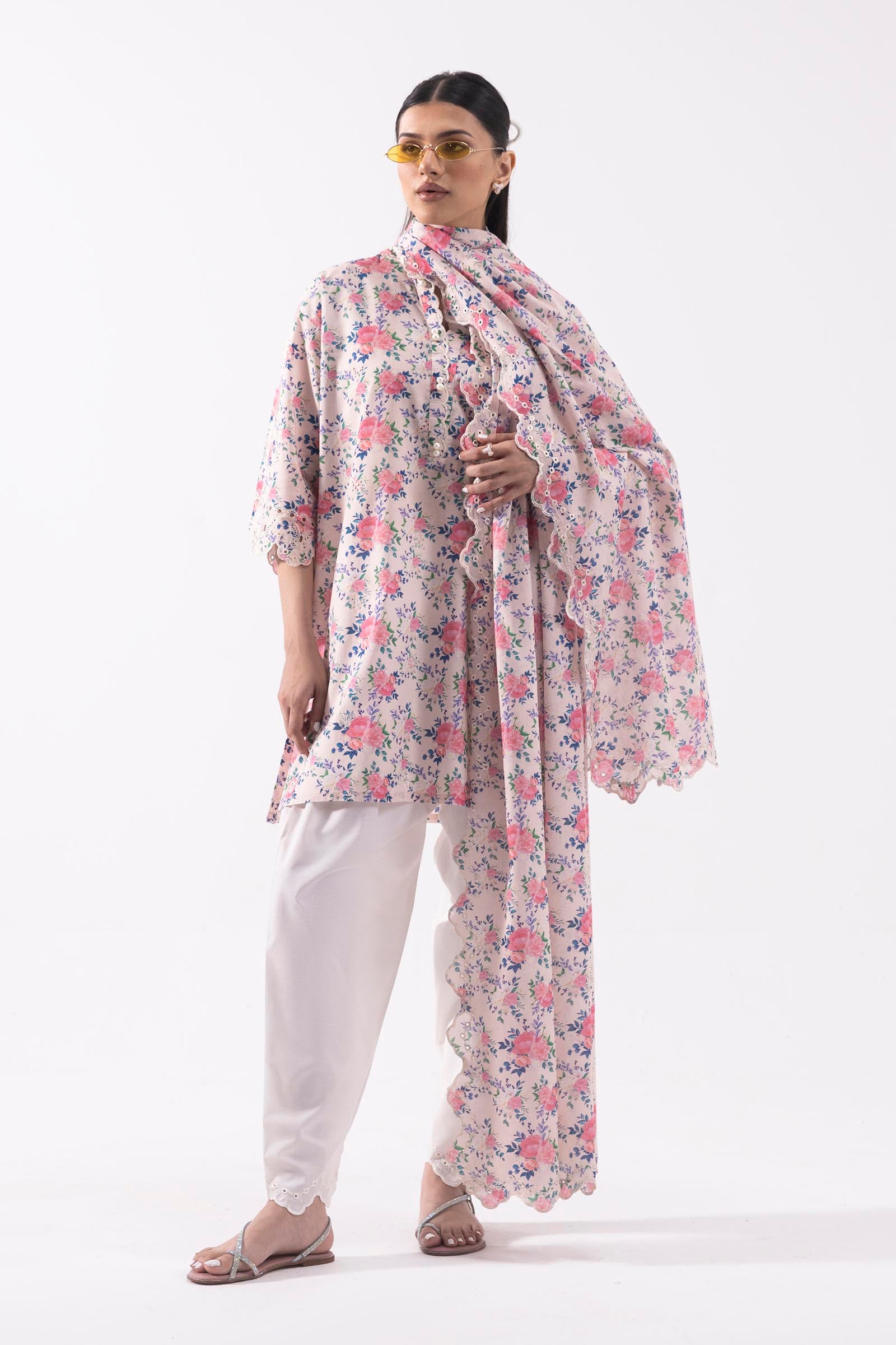 Stitched Embroidered Shirt Secondary image
