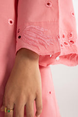 Stitched Lawn Embroidered Shirt + Shalwar