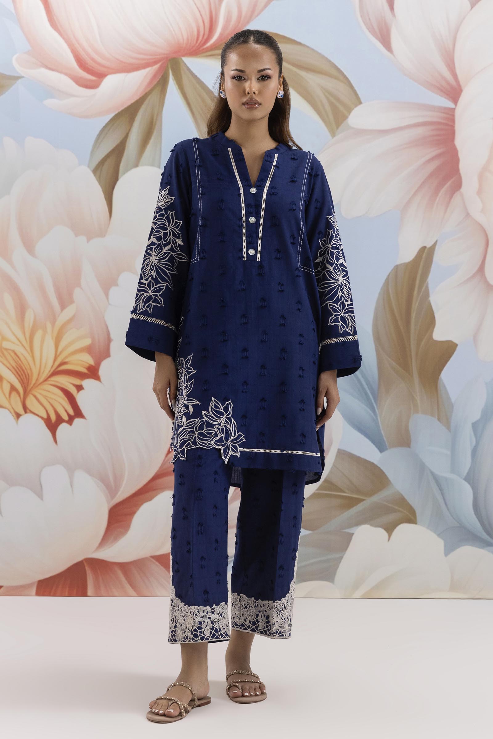 Stitched Embroidered Shirt Main image