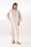 Stitched Embroidered Jacquard Shirt + Culotte