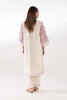Stitched Embroidered Jacquard Shirt + Culotte