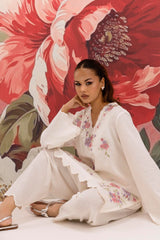 Stitched Cotton Embroidered Shirt + Shalwar