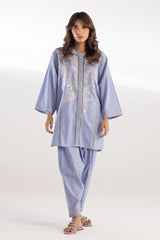 Stitched Jacquard Shirt + Shalwar