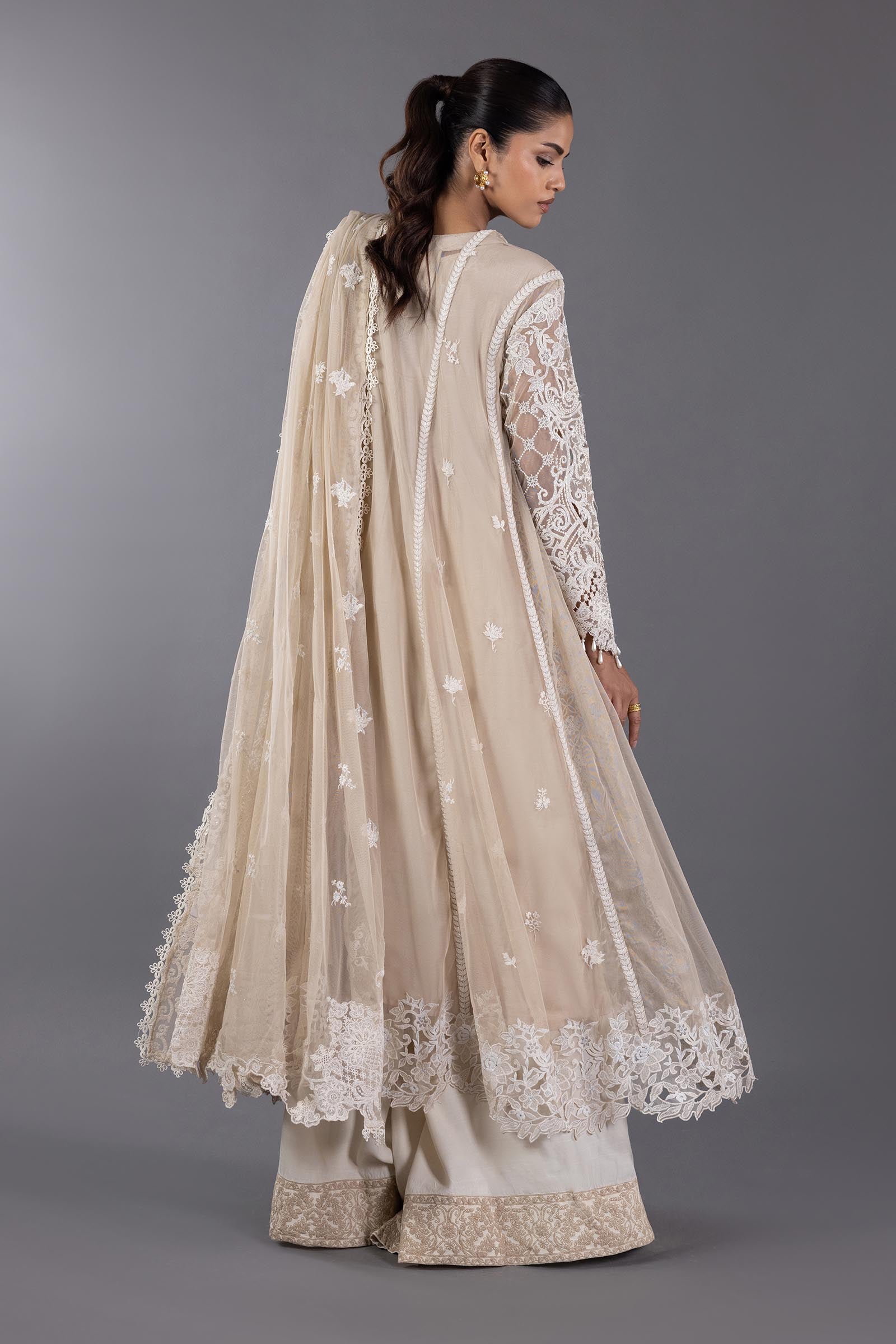 Stitched Exclusive Embroidered Suit Secondary image