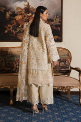 Stiched Raw Silk Shirt + Culotte + Dupatta