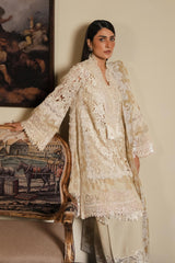Stiched Raw Silk Shirt + Culotte + Dupatta