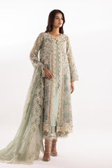 Stitched Cotton Embroidered Suit