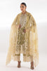 Stitched Embroidered Organza Suit