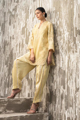 Stitched Luxury Embroidered Short Shirt + Shalwar
