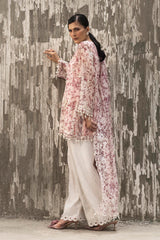 Stitched Luxury Digital Printed and Embroidered Suit
