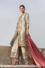 Stitched Luxury Embroidered Front Open Shirt + Bottom + Dupatta