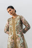 Stitched Luxury Embroidered Front Open Shirt + Bottom + Dupatta