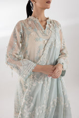 Stitched Embroidered Luxury Slub Shirt + Culotte