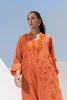 Stitched Formal Embroidered Rust Shirt + Bottom