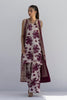 Stitched Luxury Raw Silk Front Open Jacket + Bottom