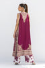 Stitched Luxury Raw Silk Front Open Jacket + Bottom