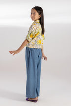 Stitched Kids Linen Shirt